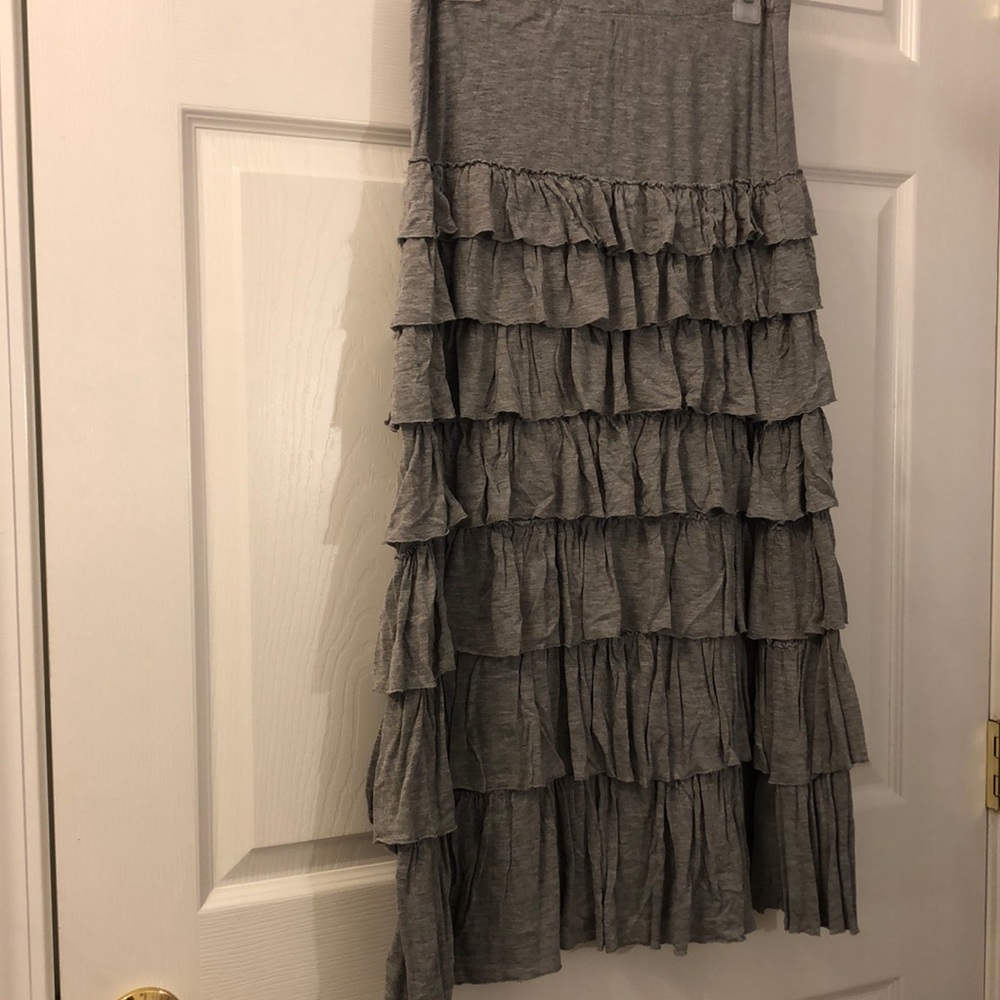 Ruffle Layered Skirt